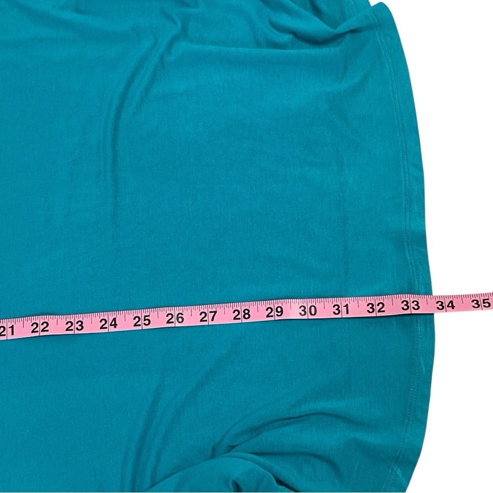 Lane Bryant Turquoise Embellished Tank Top - Picture 6 of 9